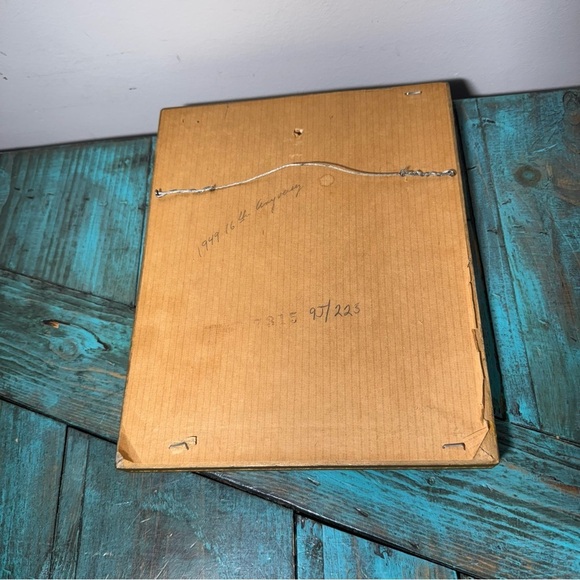 Vintage Picture Child Framed Art Deco Victorian - Picture 9 of 10